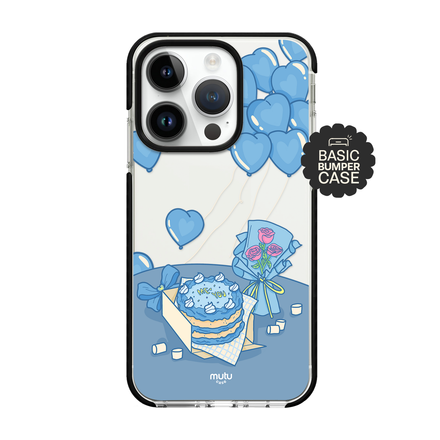 Adore You in Blue Basic Case