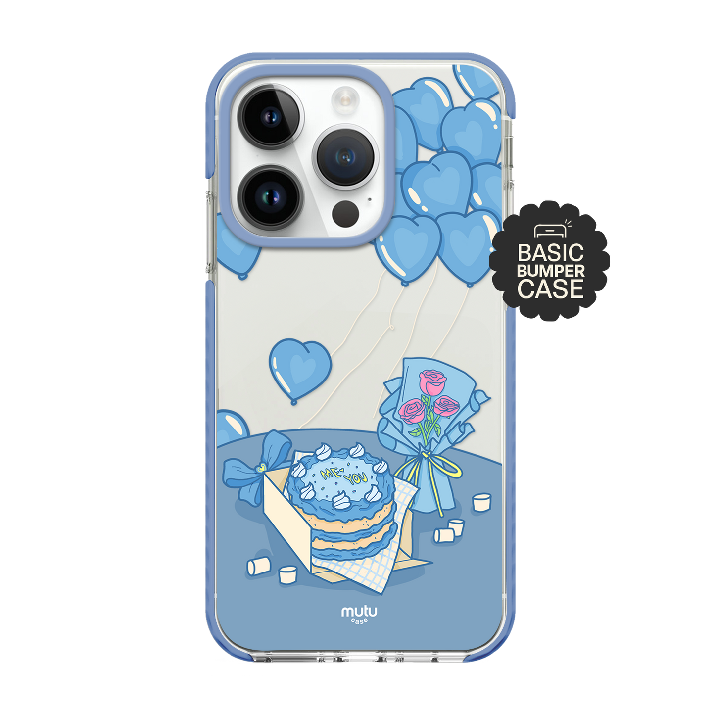 Adore You in Blue Basic Case