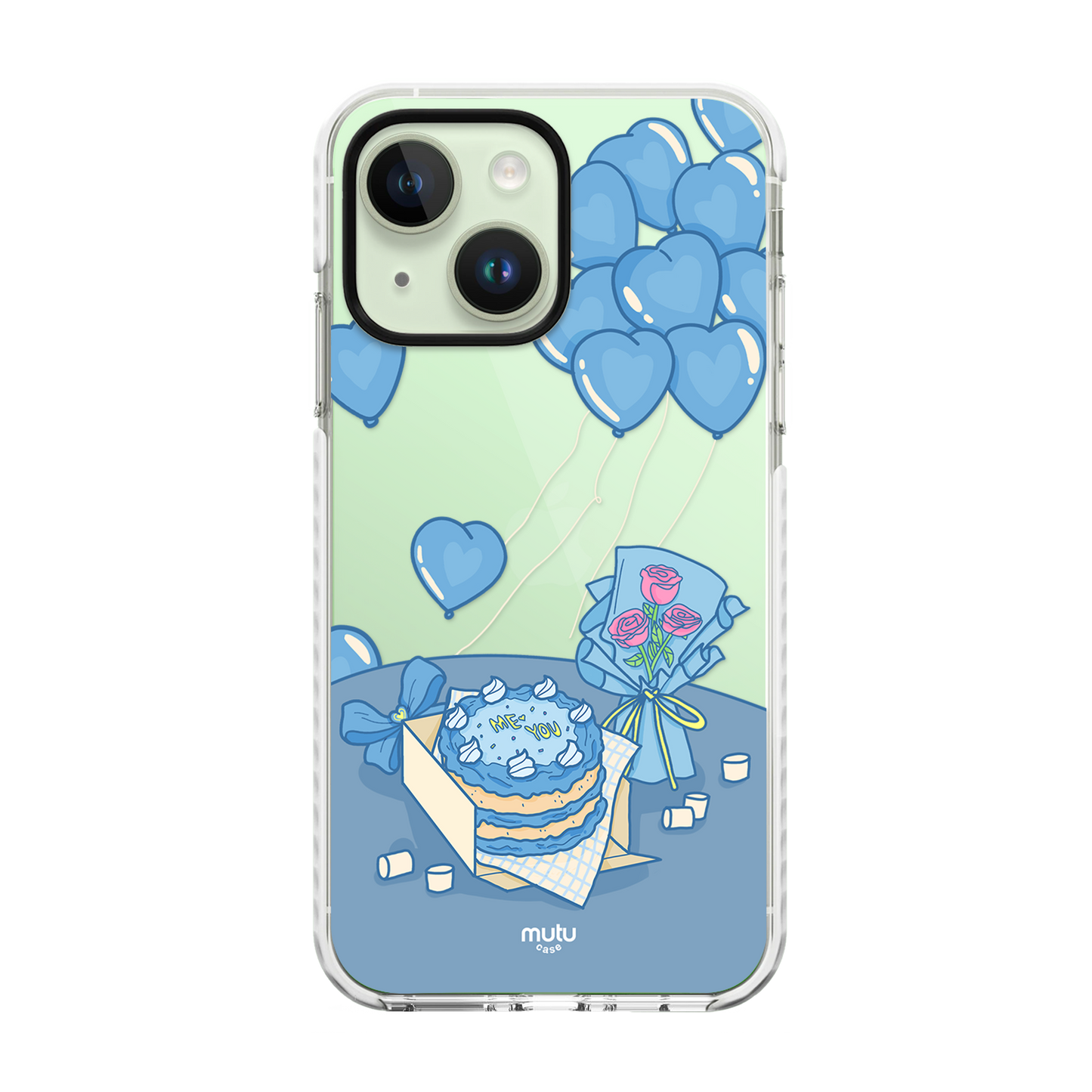 Adore You in Blue Basic Case