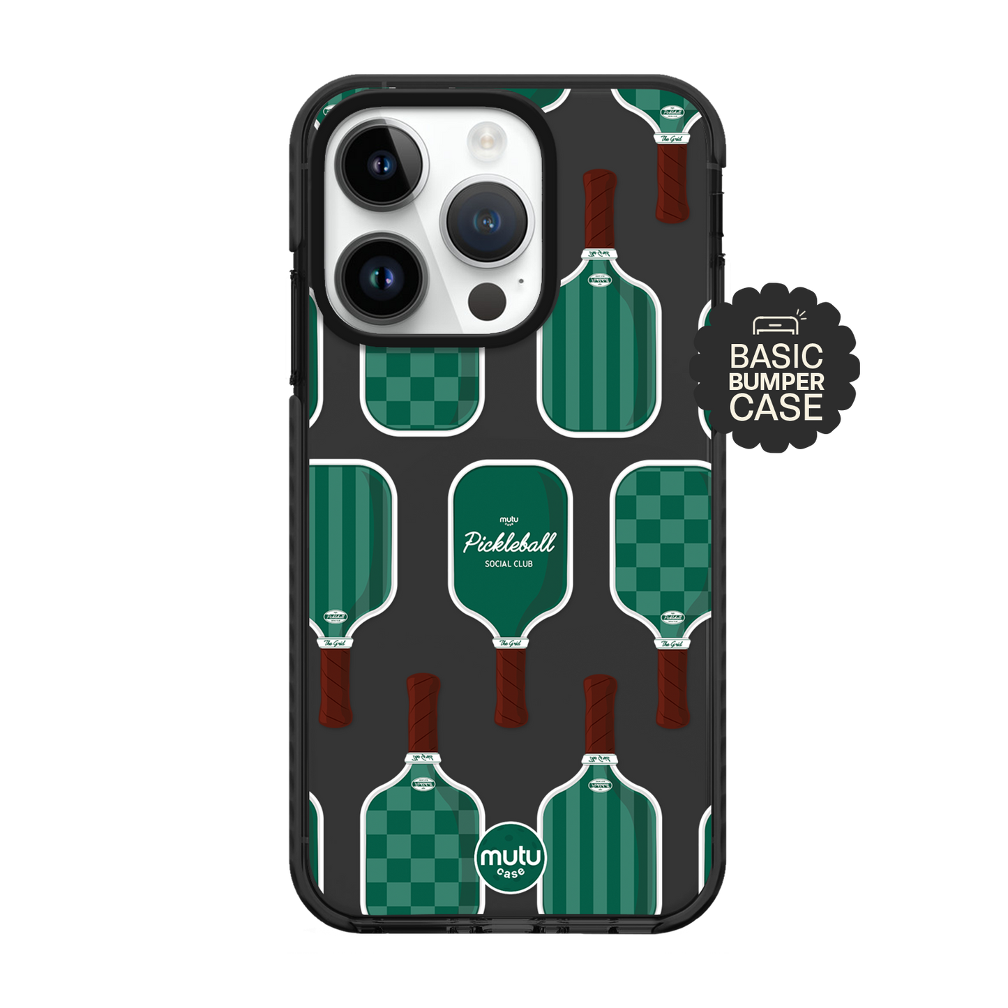 All About Pickleball In Green Basic Case