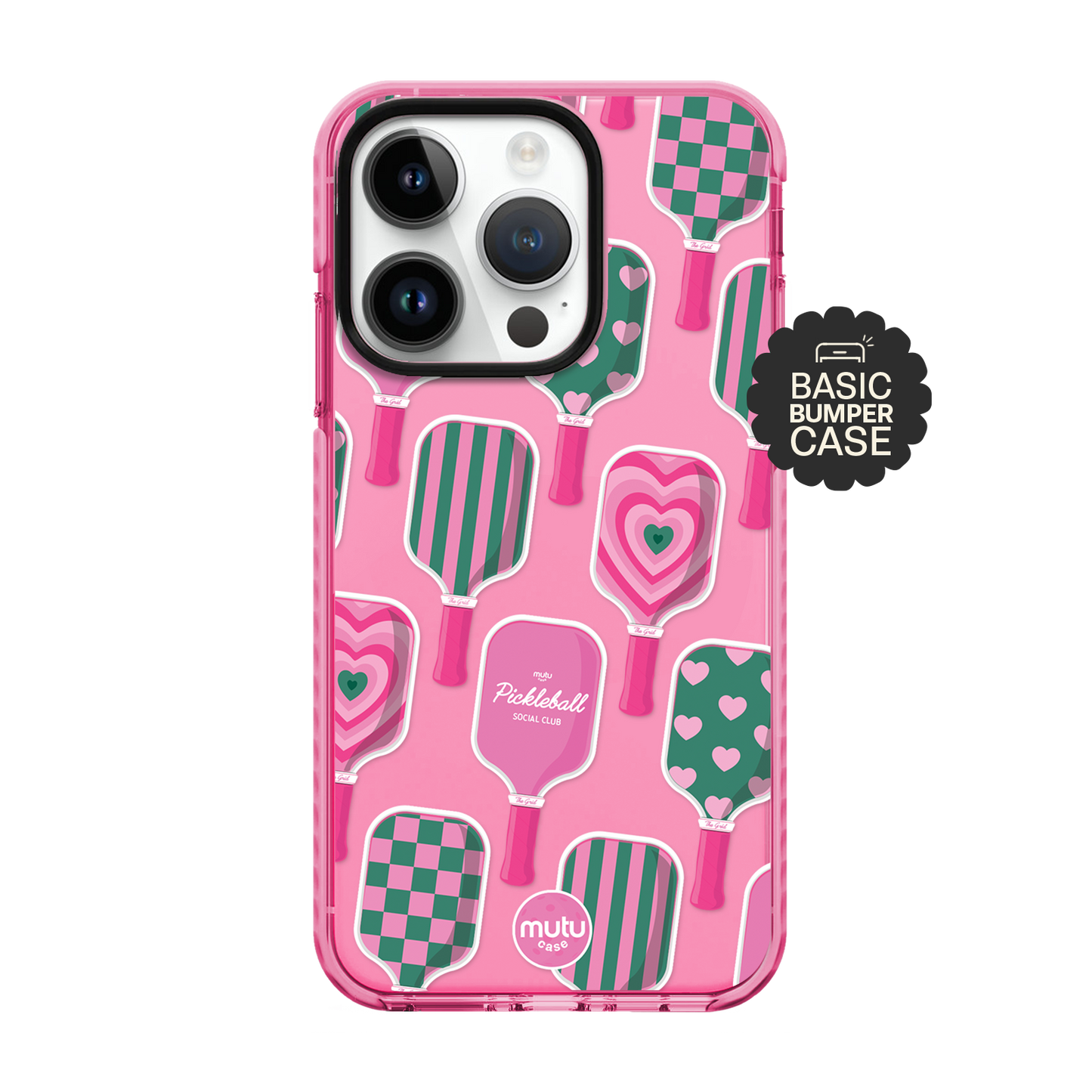 All About Pickleball In Pink Basic Case