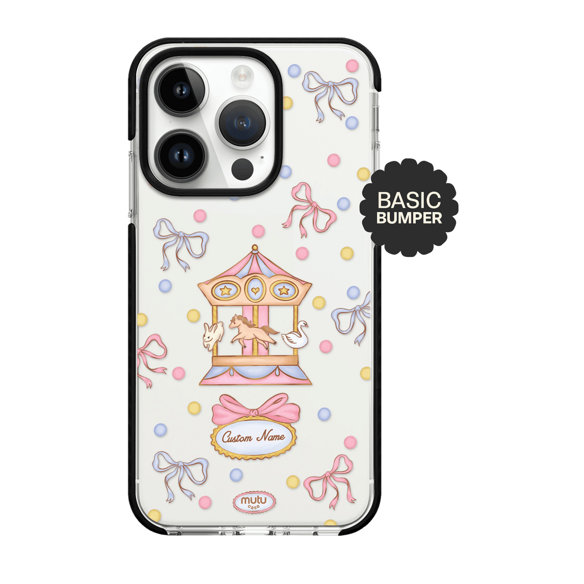 Whimsy Carousel Basic Case - Customisable