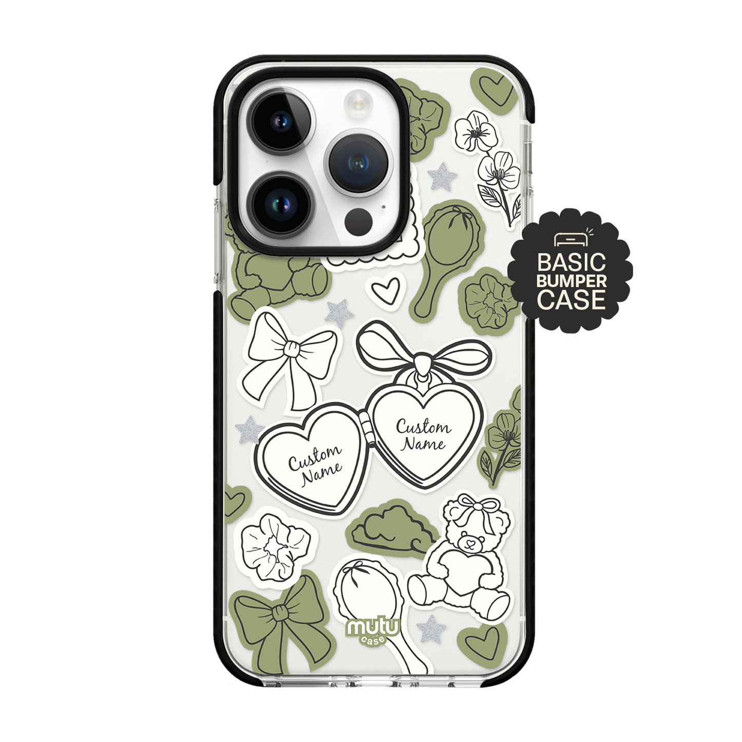 Heartfelt Charms Basic Case - Customisable