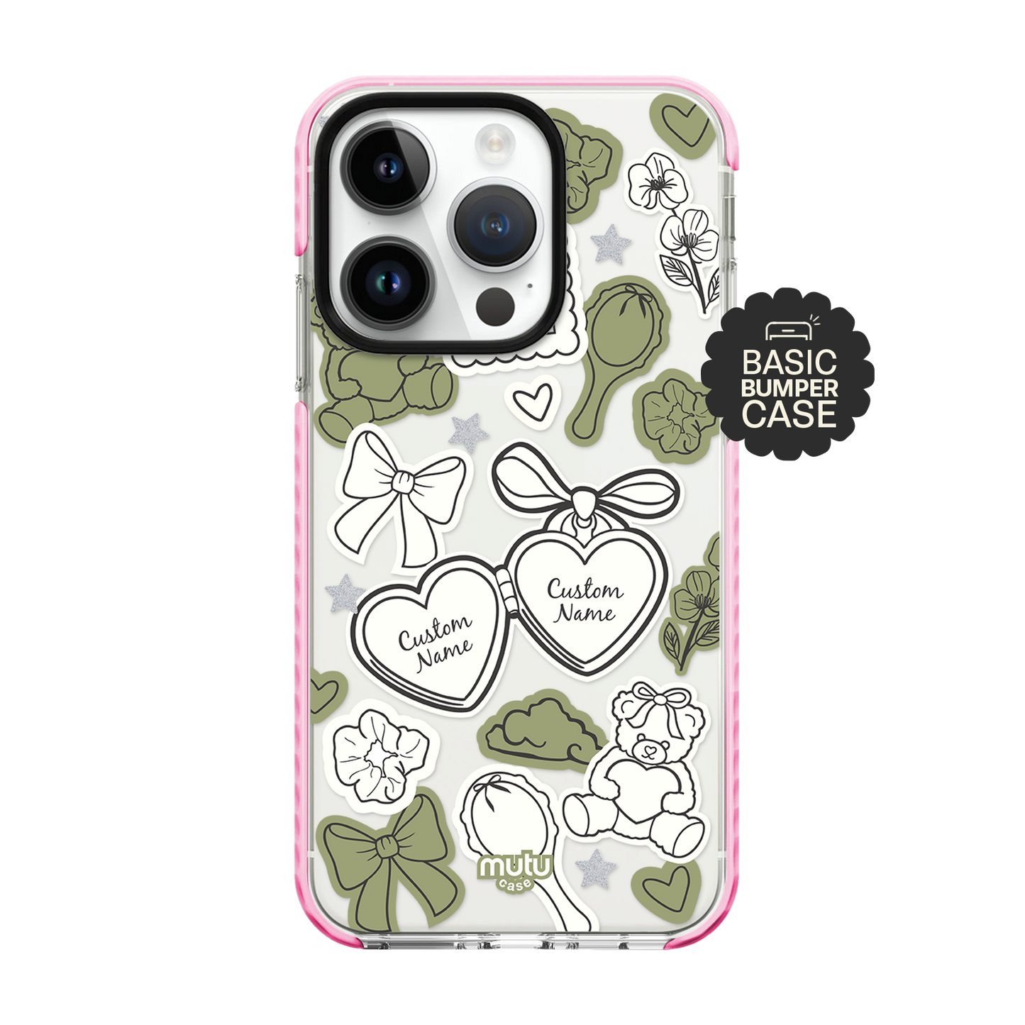 Heartfelt Charms Basic Case - Customisable