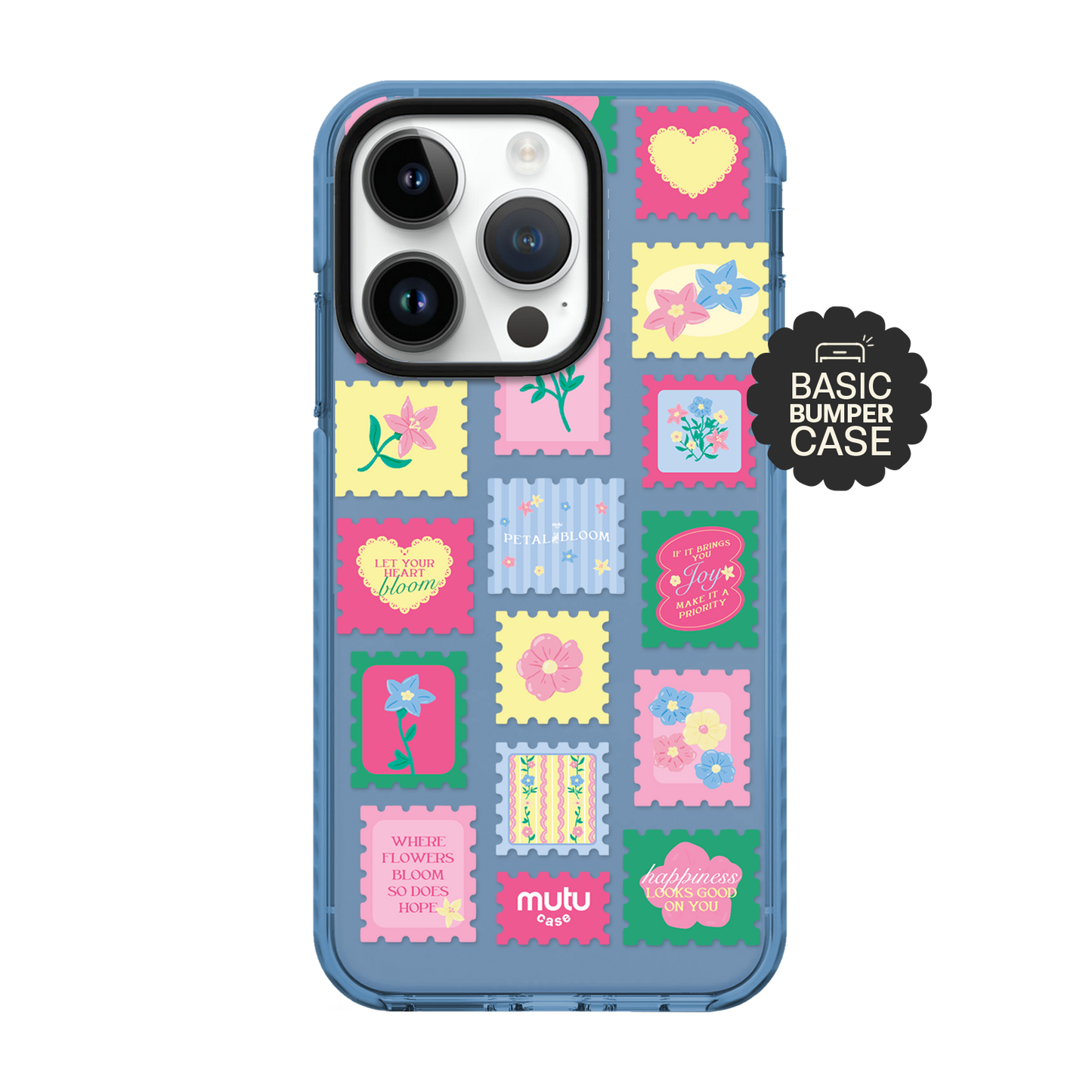 Petal and Bloom Stamp Basic Case