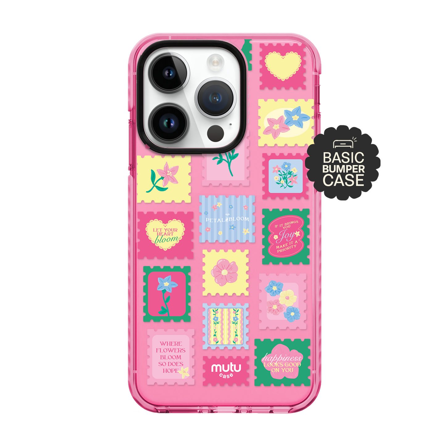 Petal and Bloom Stamp Basic Case