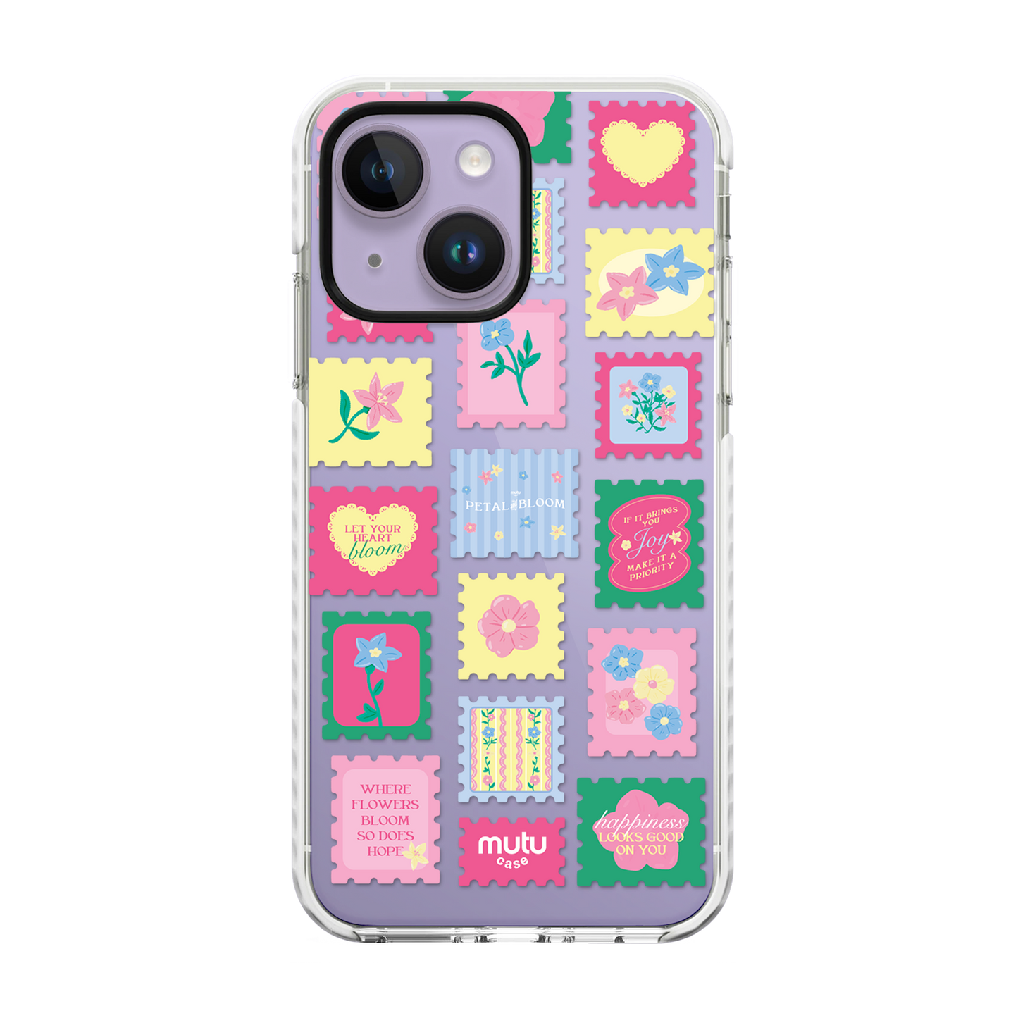 Petal and Bloom Stamp Basic Case