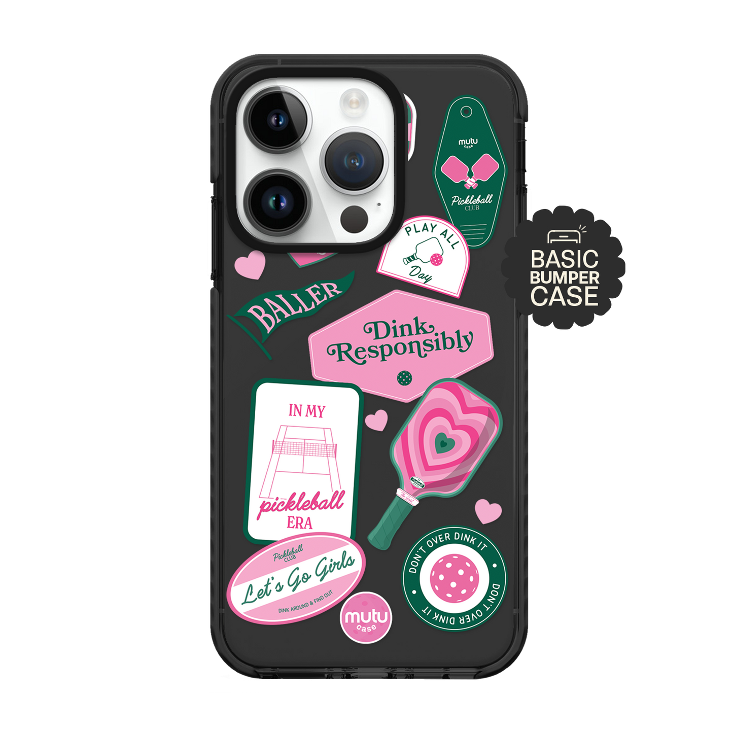 Pickle Pals In Pink Basic Case