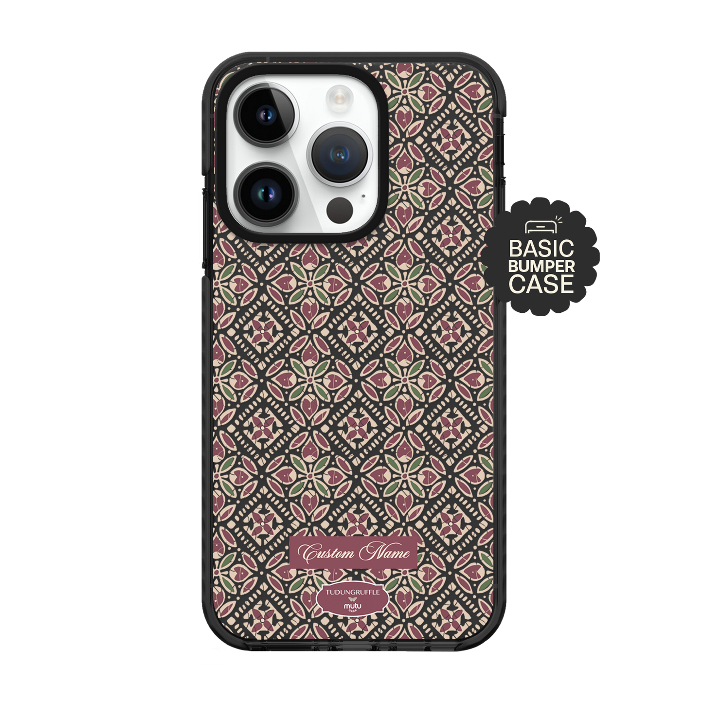 Serumpun Mawar Basic Case - Customisable