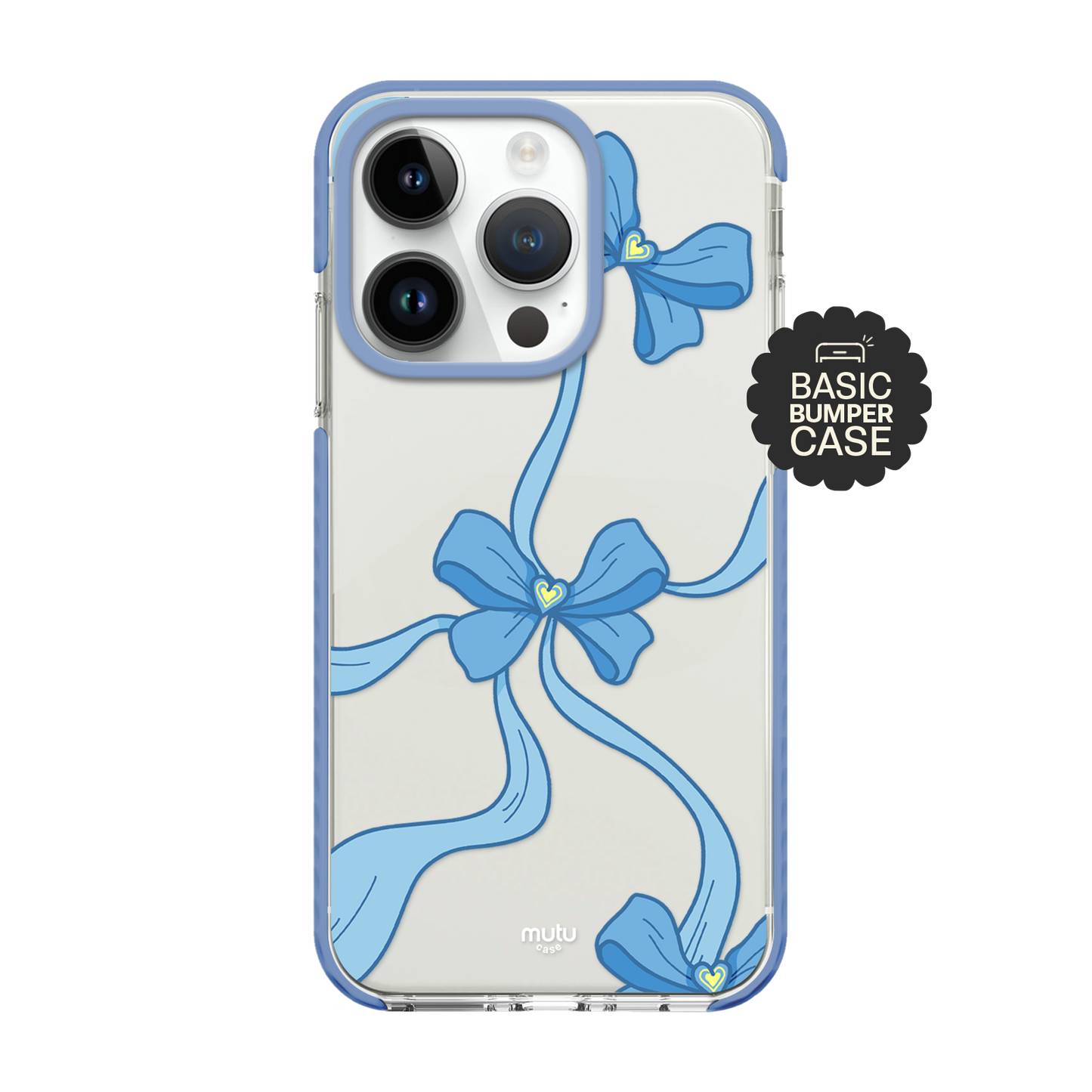 With Luv in Blue Basic Case