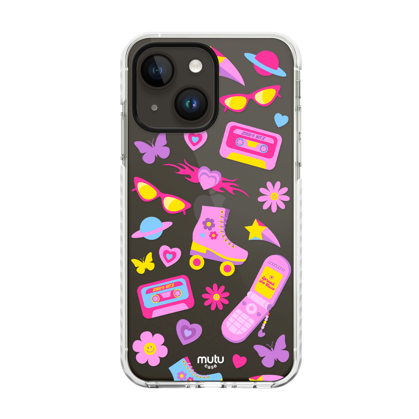 Pinky Stickermania Basic Case