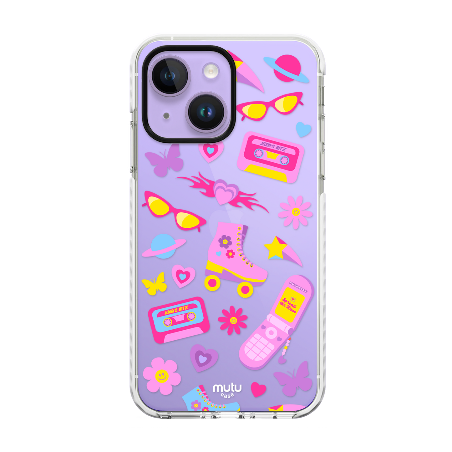 Pinky Stickermania Basic Case