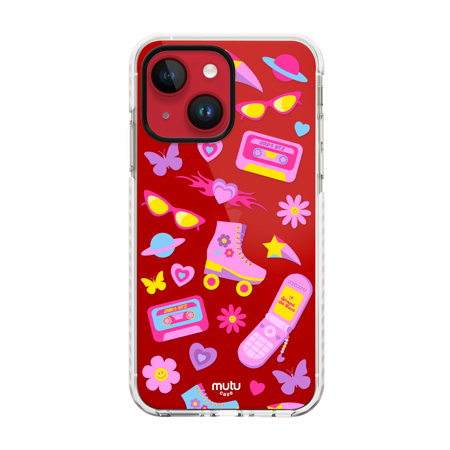 Pinky Stickermania Basic Case