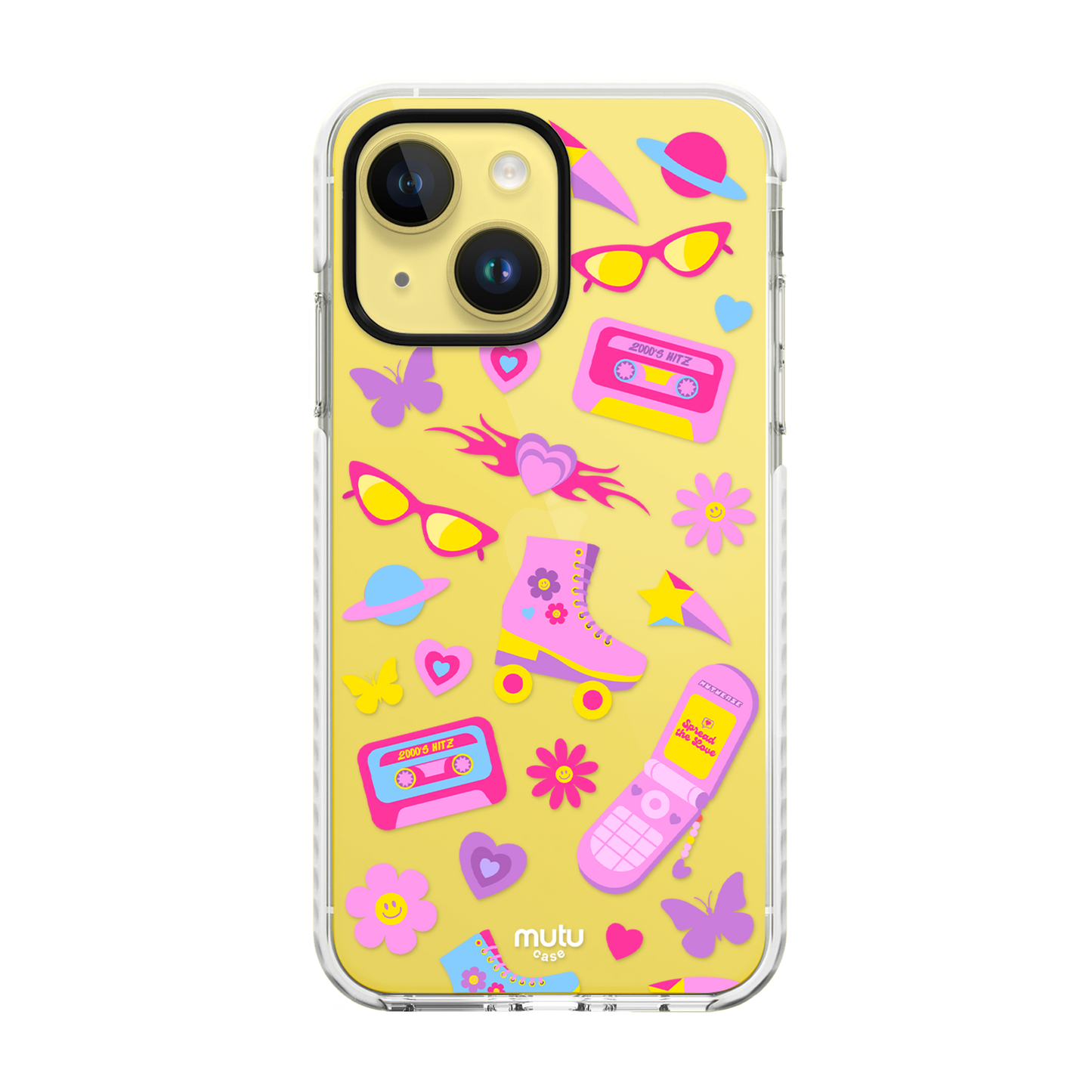 Pinky Stickermania Basic Case