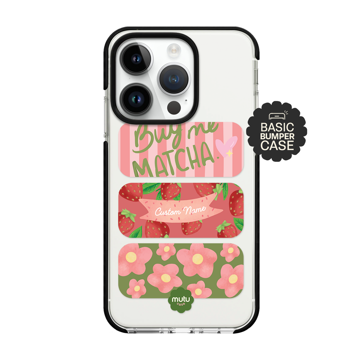Buy Me Matcha Basic Case - Customisable
