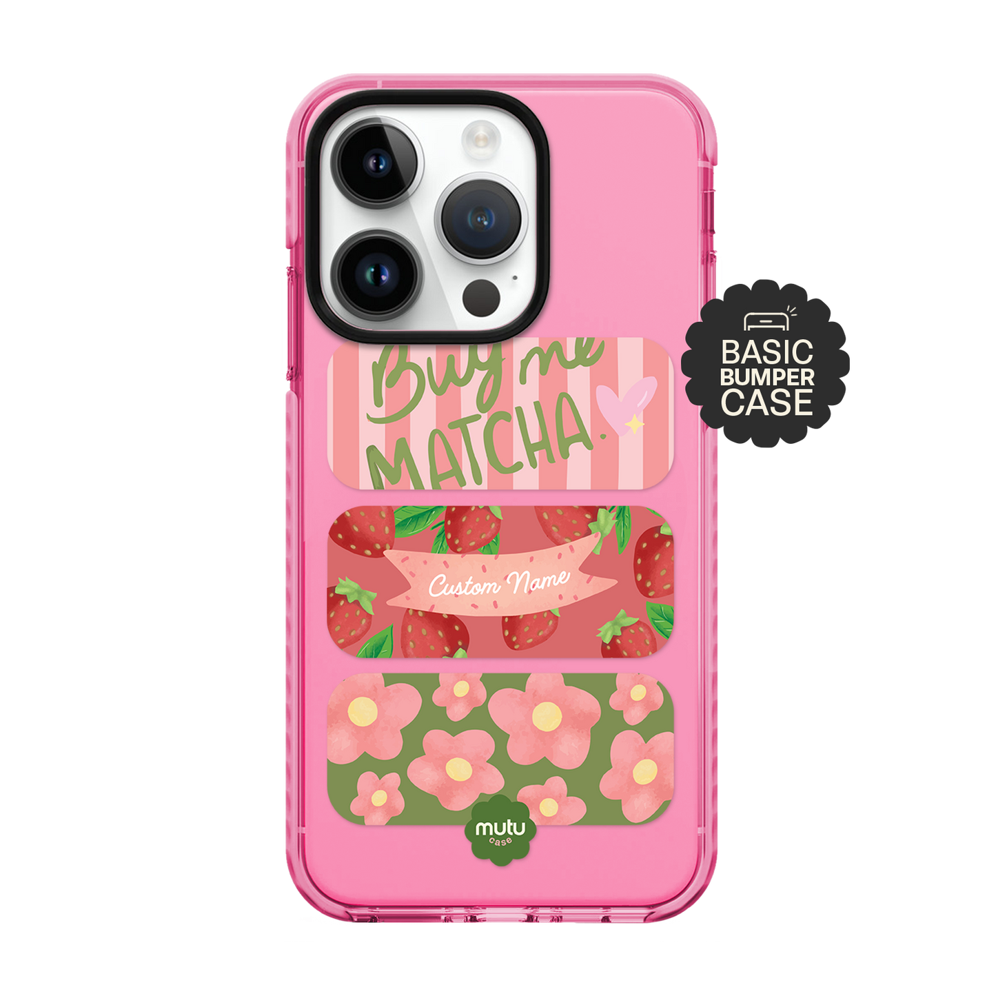 Buy Me Matcha Basic Case - Customisable