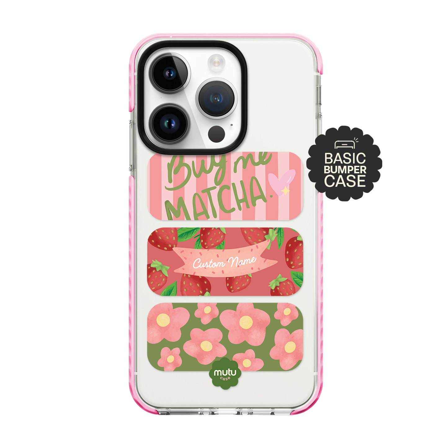 Buy Me Matcha Basic Case - Customisable