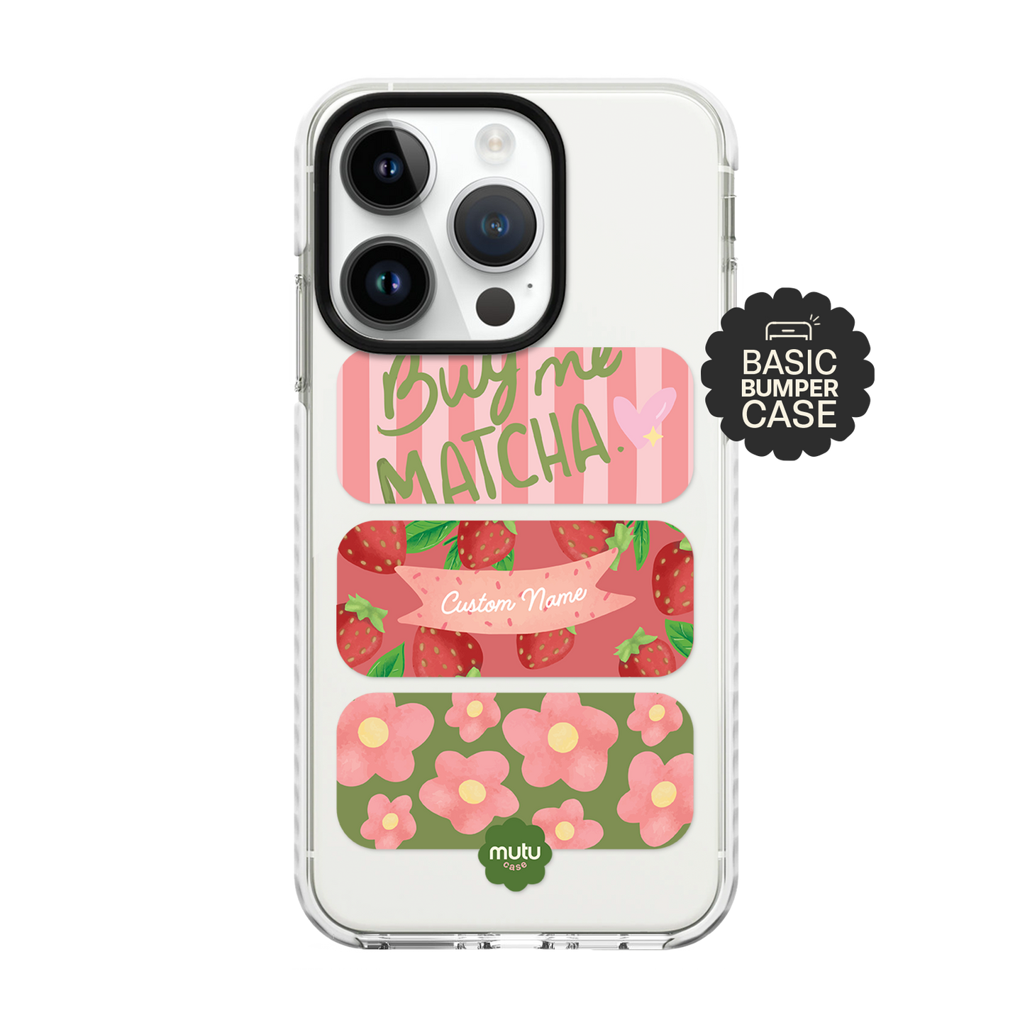 Buy Me Matcha Basic Case - Customisable