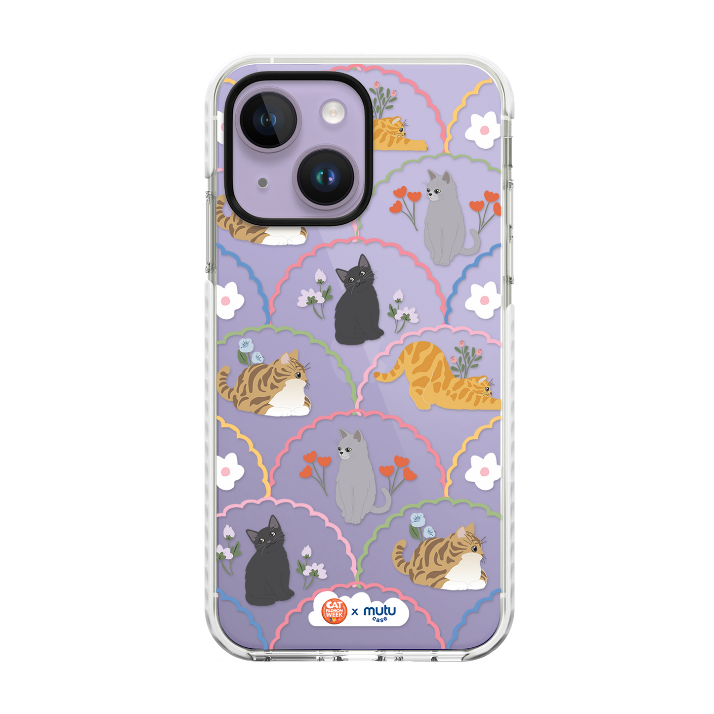 Cat Pattern Basic Case