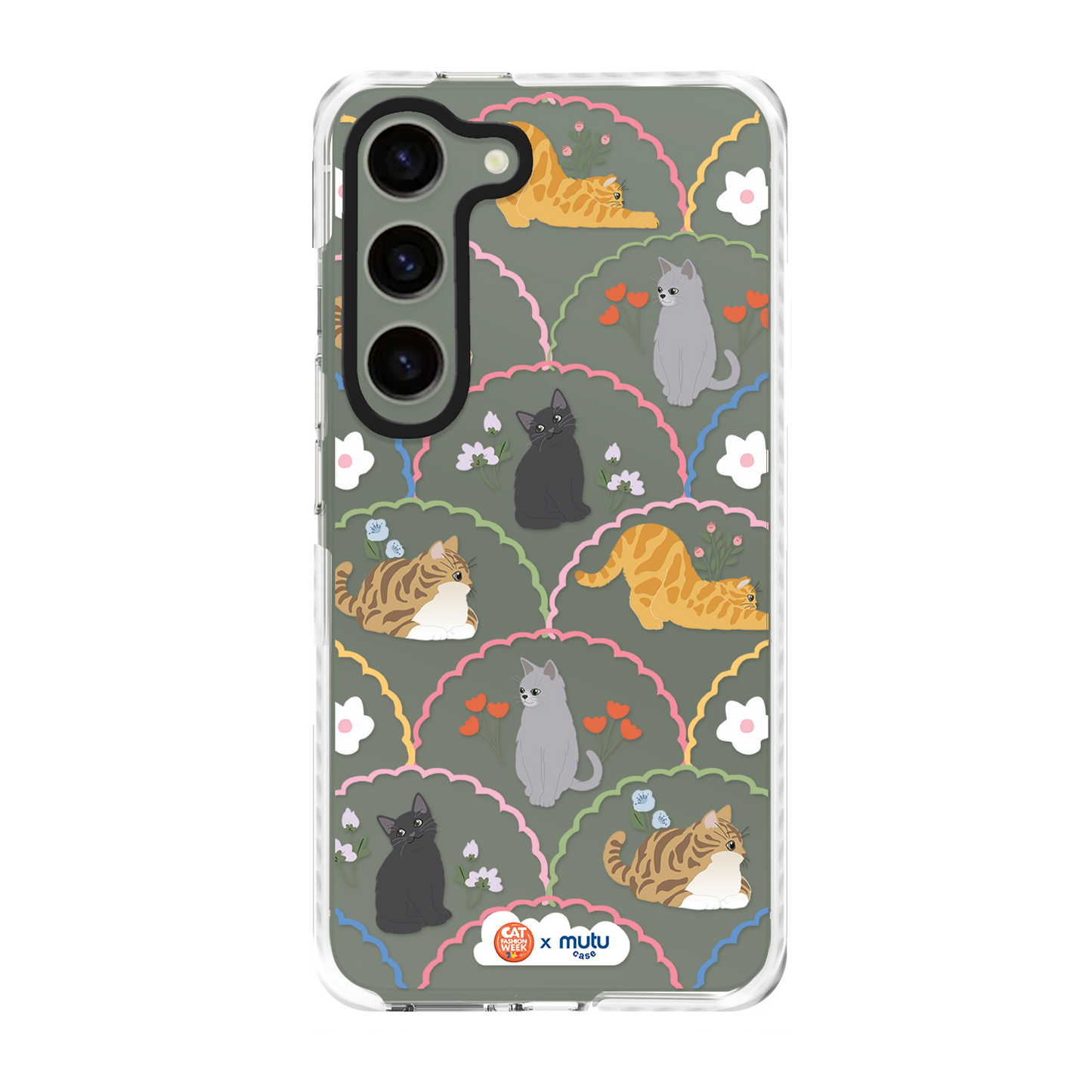 Cat Pattern Basic Case