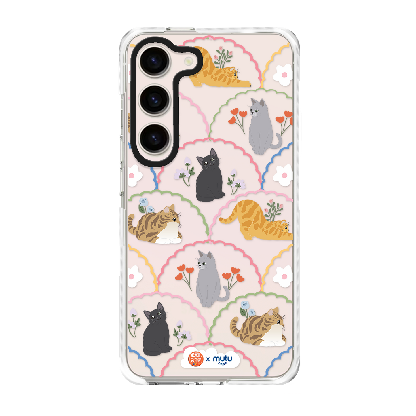 Cat Pattern Basic Case