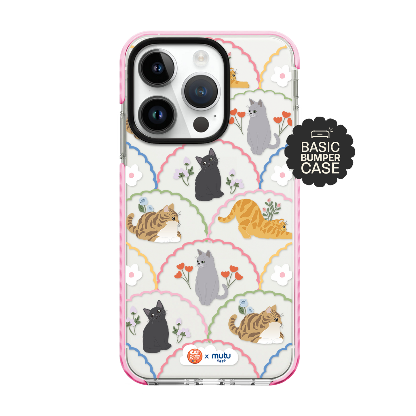 Cat Pattern Basic Case