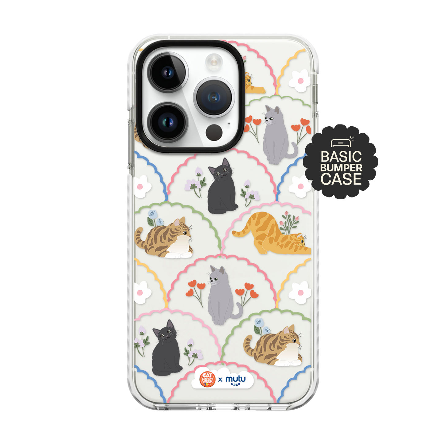 Cat Pattern Basic Case