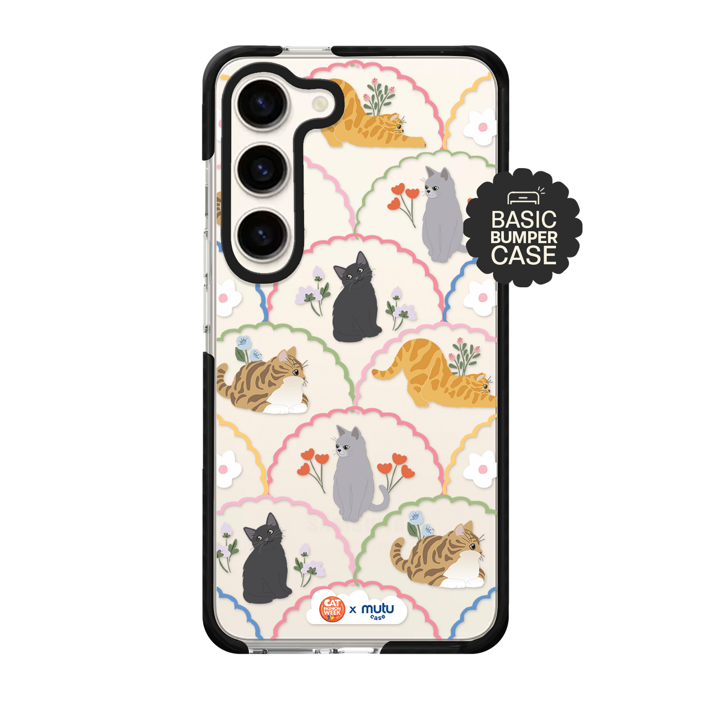 Cat Pattern Basic Case