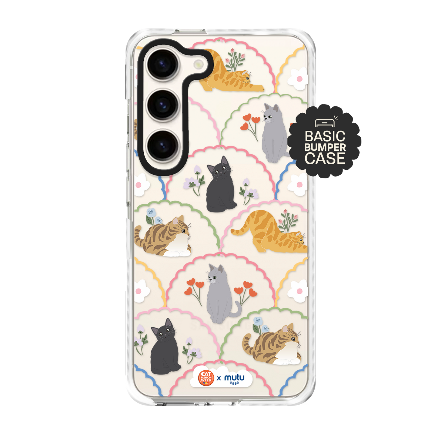 Cat Pattern Basic Case