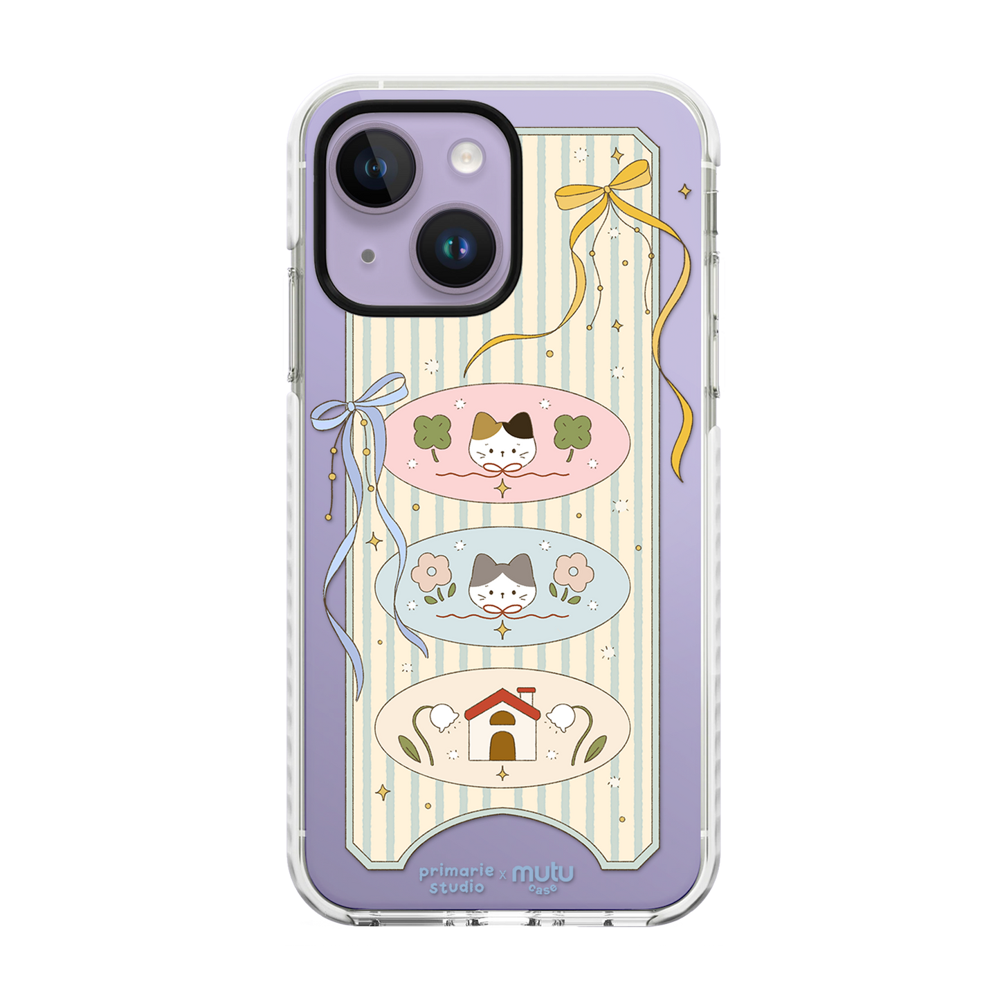 Cats and Ribbons Basic Case