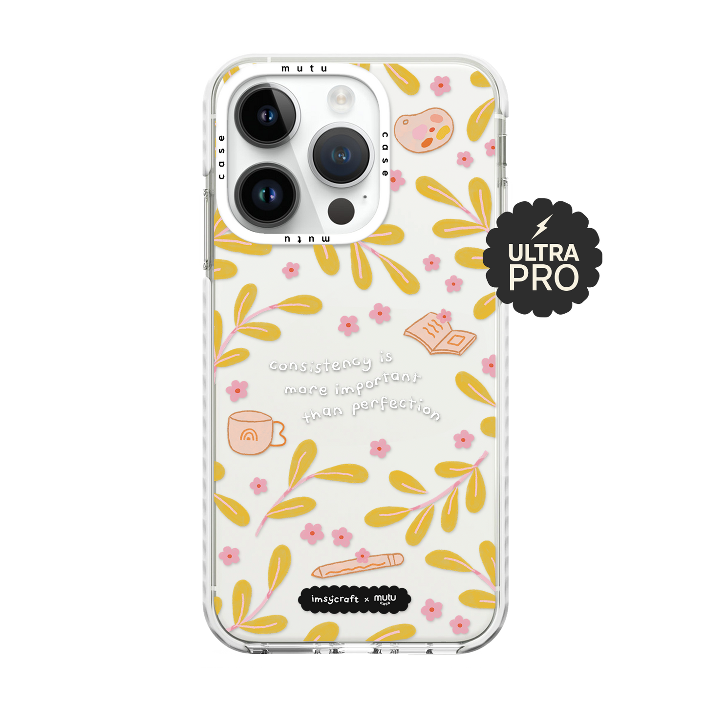 Consistency Over Perfection Ultra Pro Case