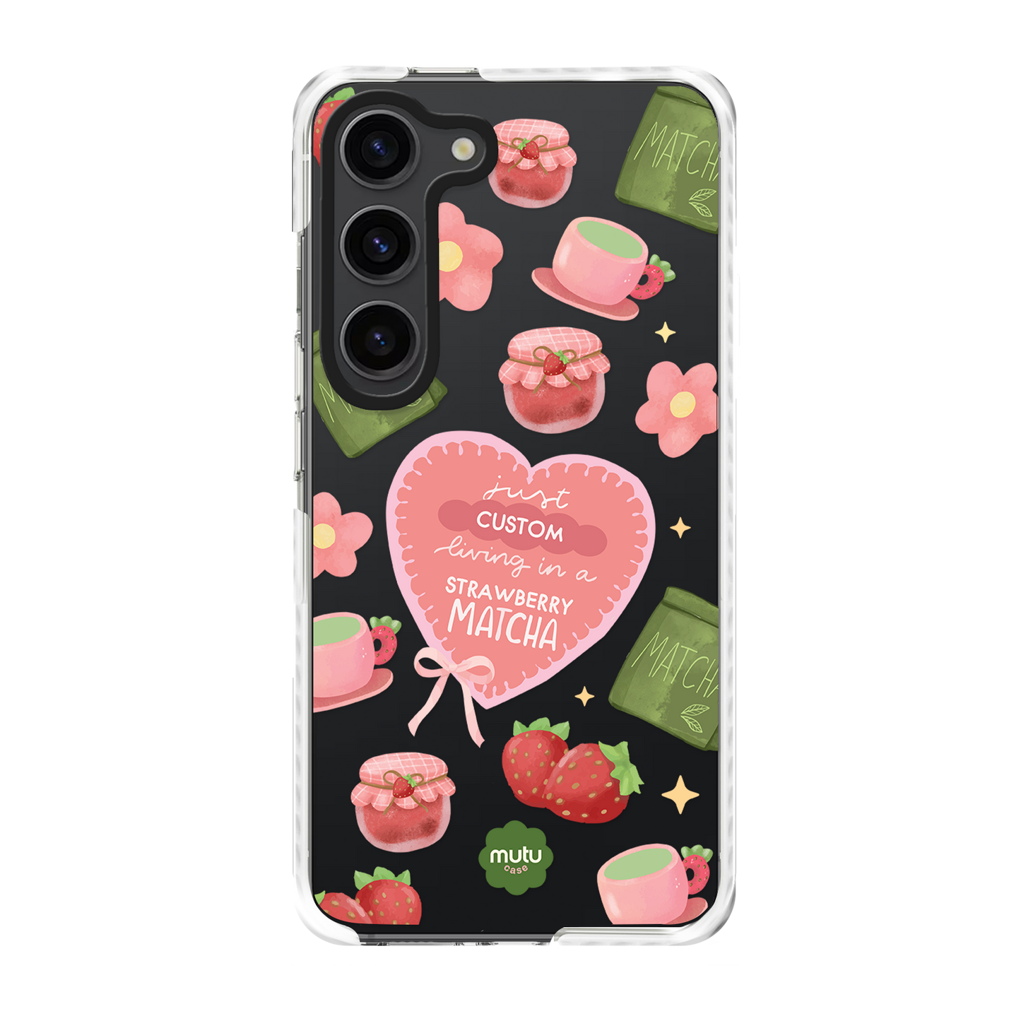 Living in Matcha Basic Case - Customisable