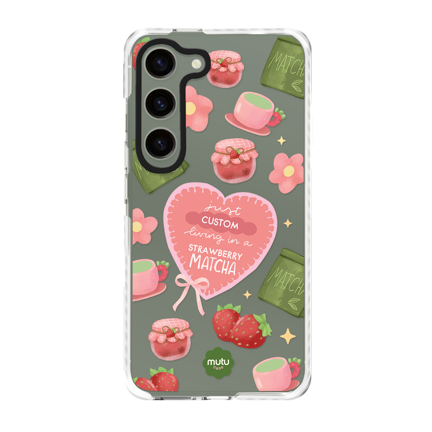 Living in Matcha Basic Case - Customisable