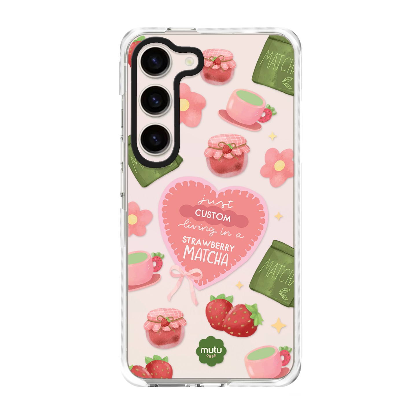 Living in Matcha Basic Case - Customisable