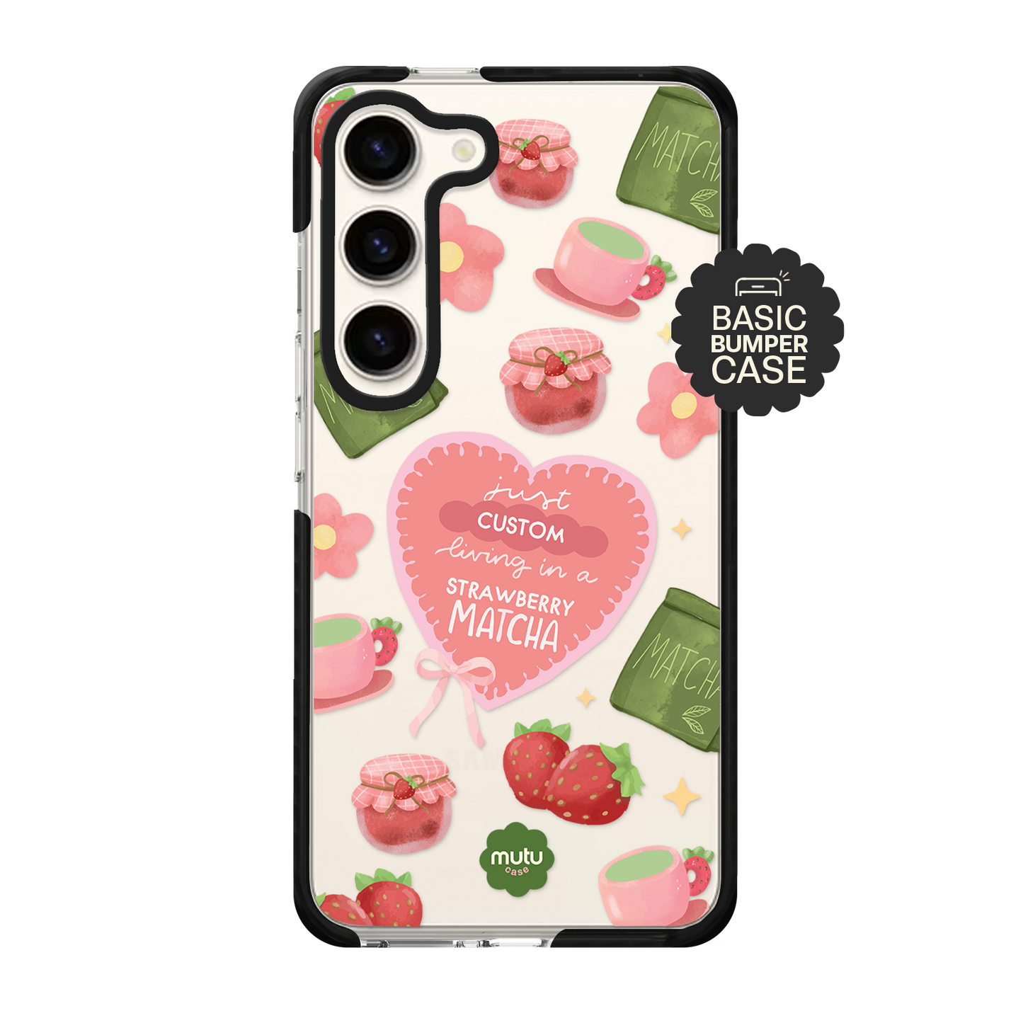 Living in Matcha Basic Case - Customisable
