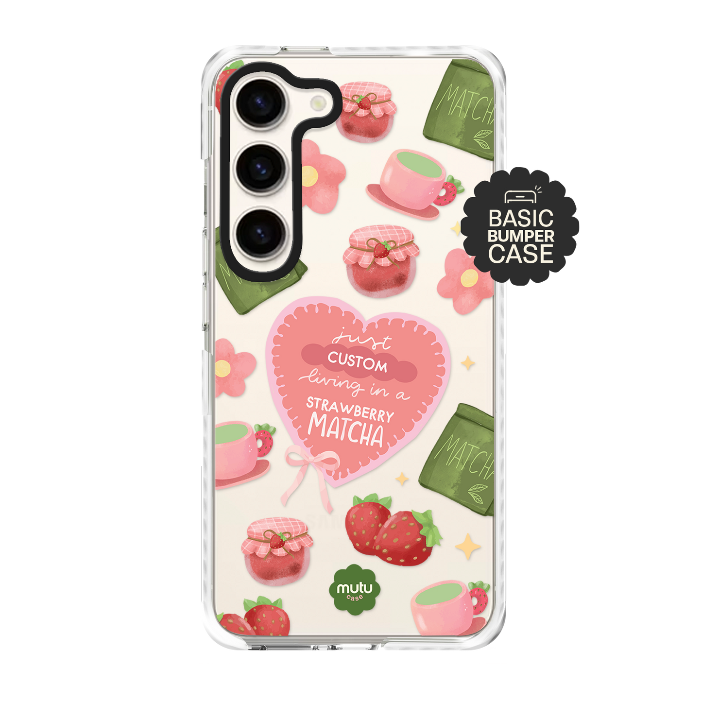 Living in Matcha Basic Case - Customisable
