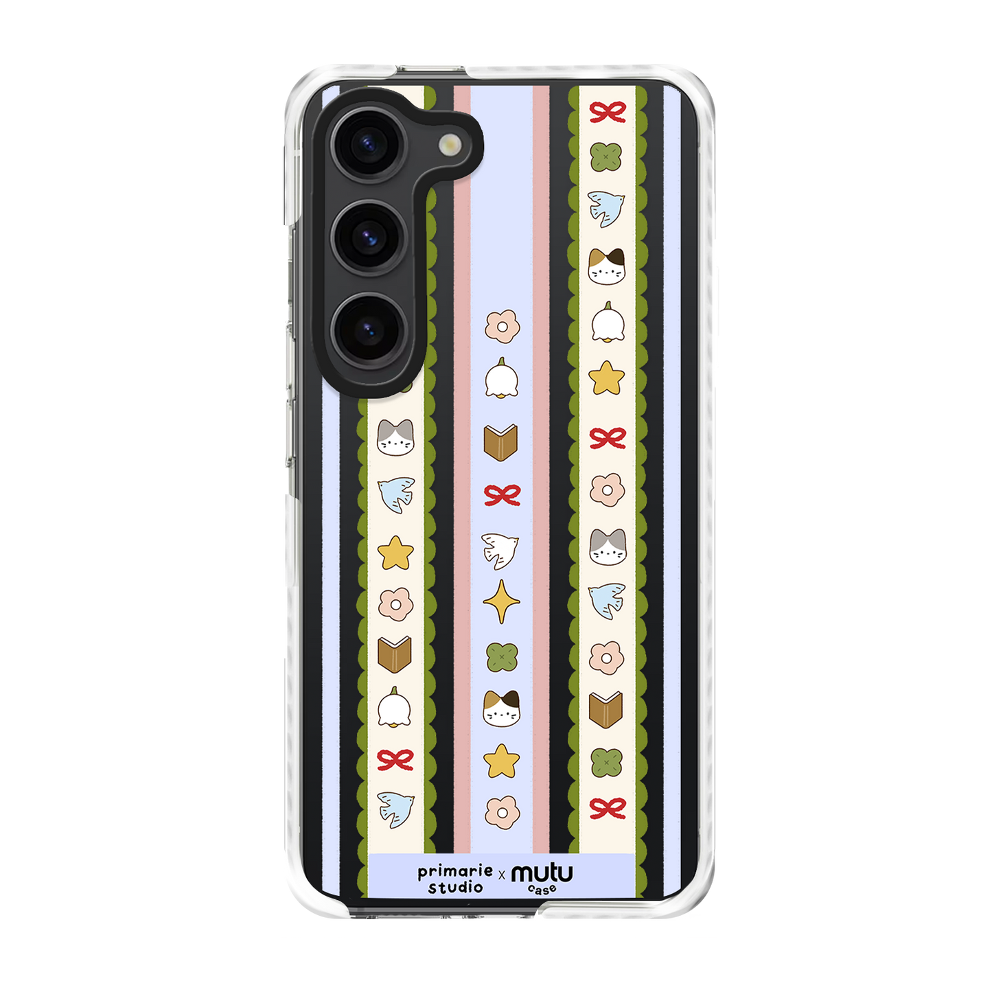 Lucky Cats Strap Basic Case