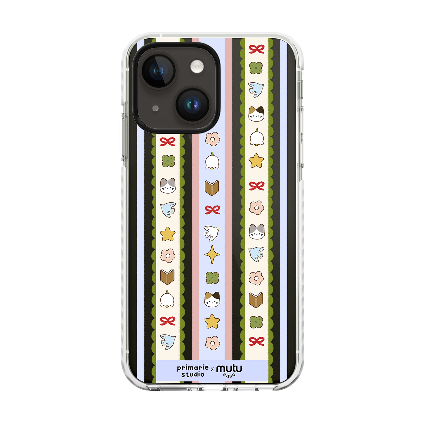 Lucky Cats Strap Basic Case