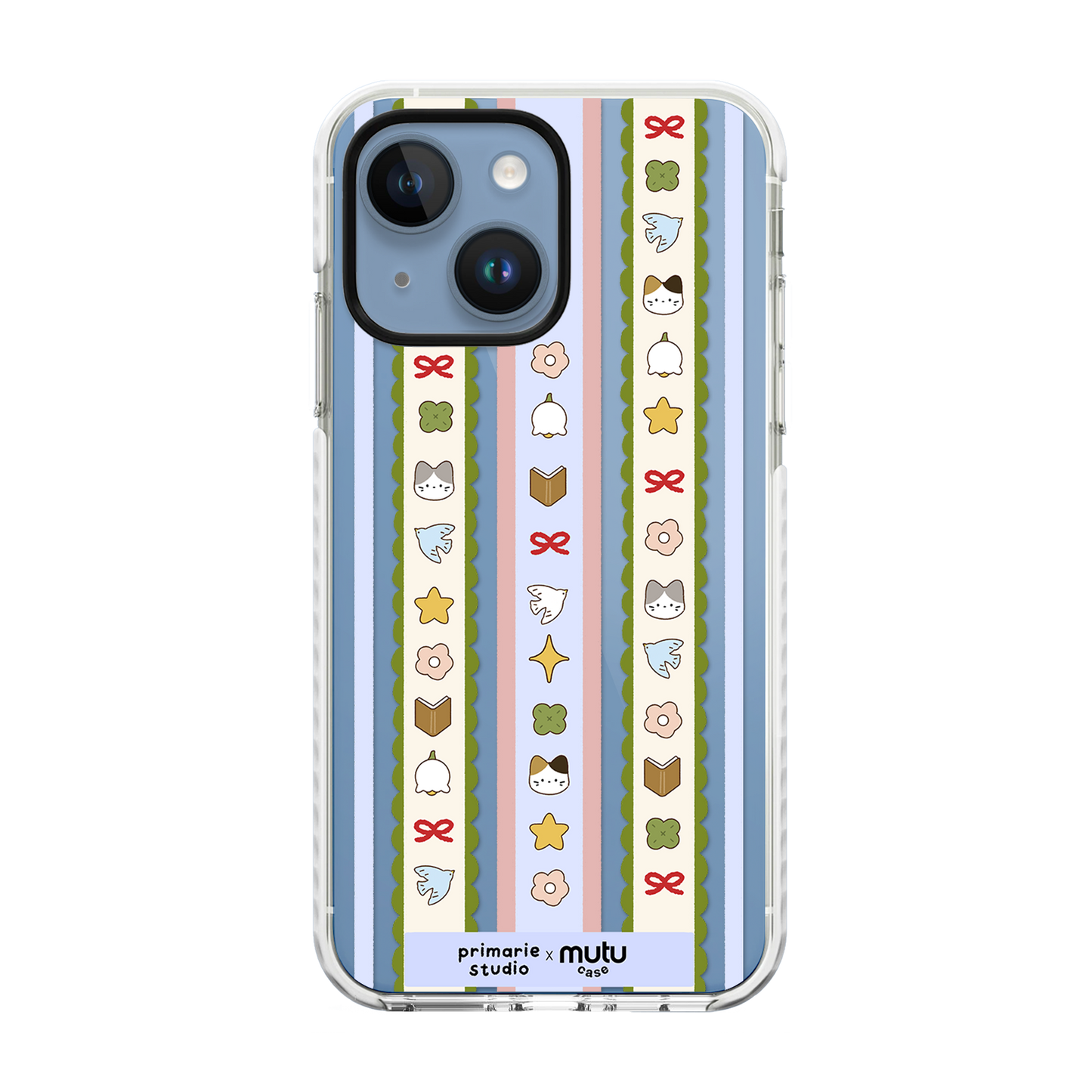 Lucky Cats Strap Basic Case