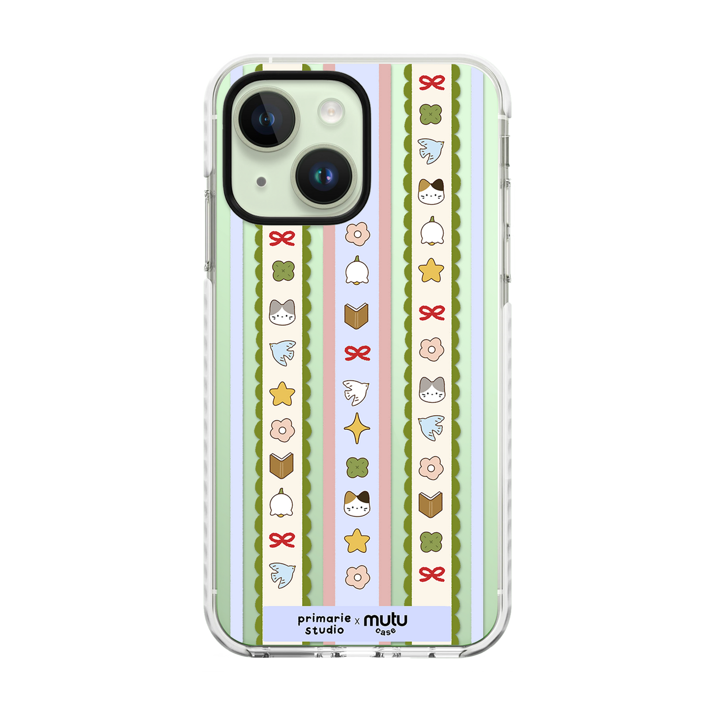 Lucky Cats Strap Basic Case