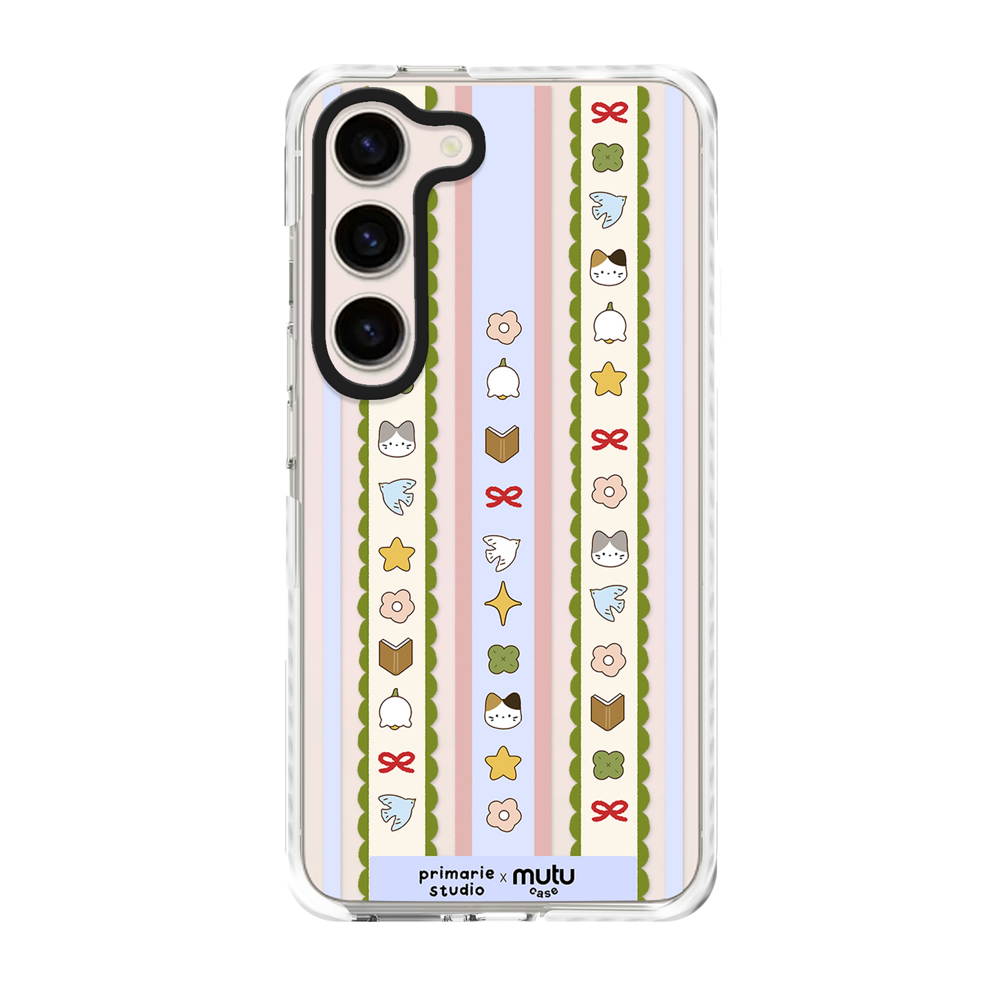 Lucky Cats Strap Basic Case