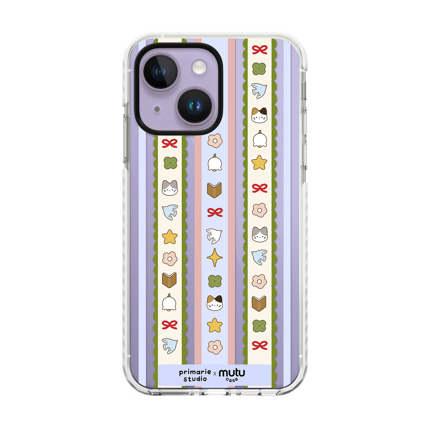 Lucky Cats Strap Basic Case
