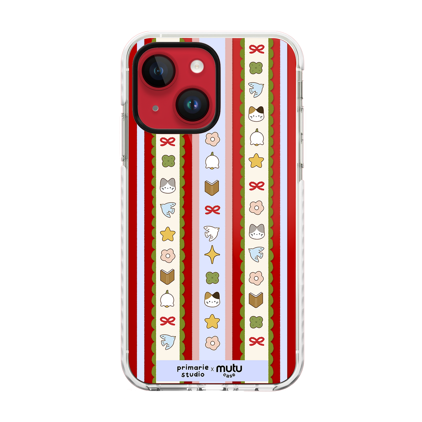Lucky Cats Strap Basic Case