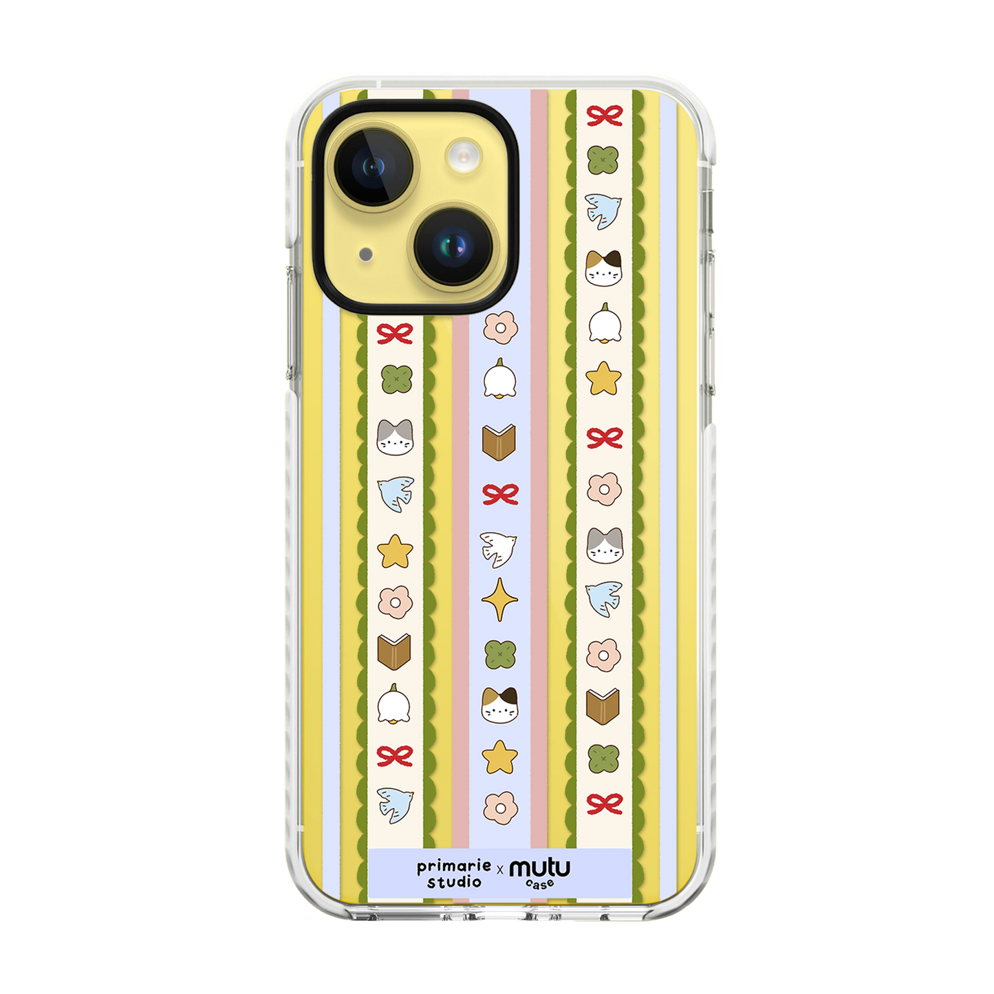 Lucky Cats Strap Basic Case