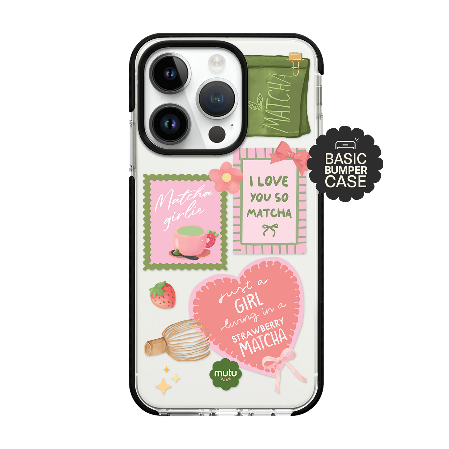 Matcha Girl Basic Case