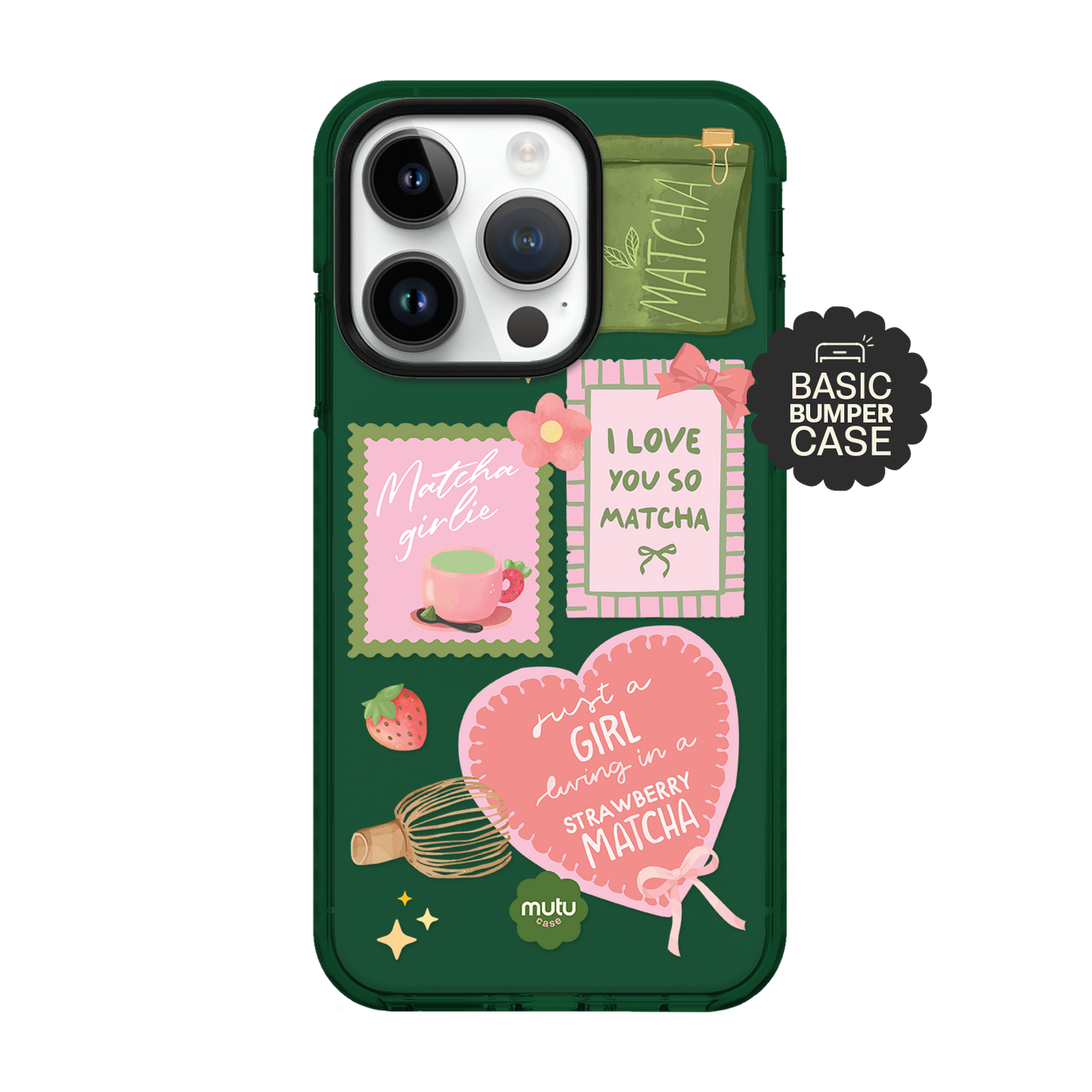 Matcha Girl Basic Case