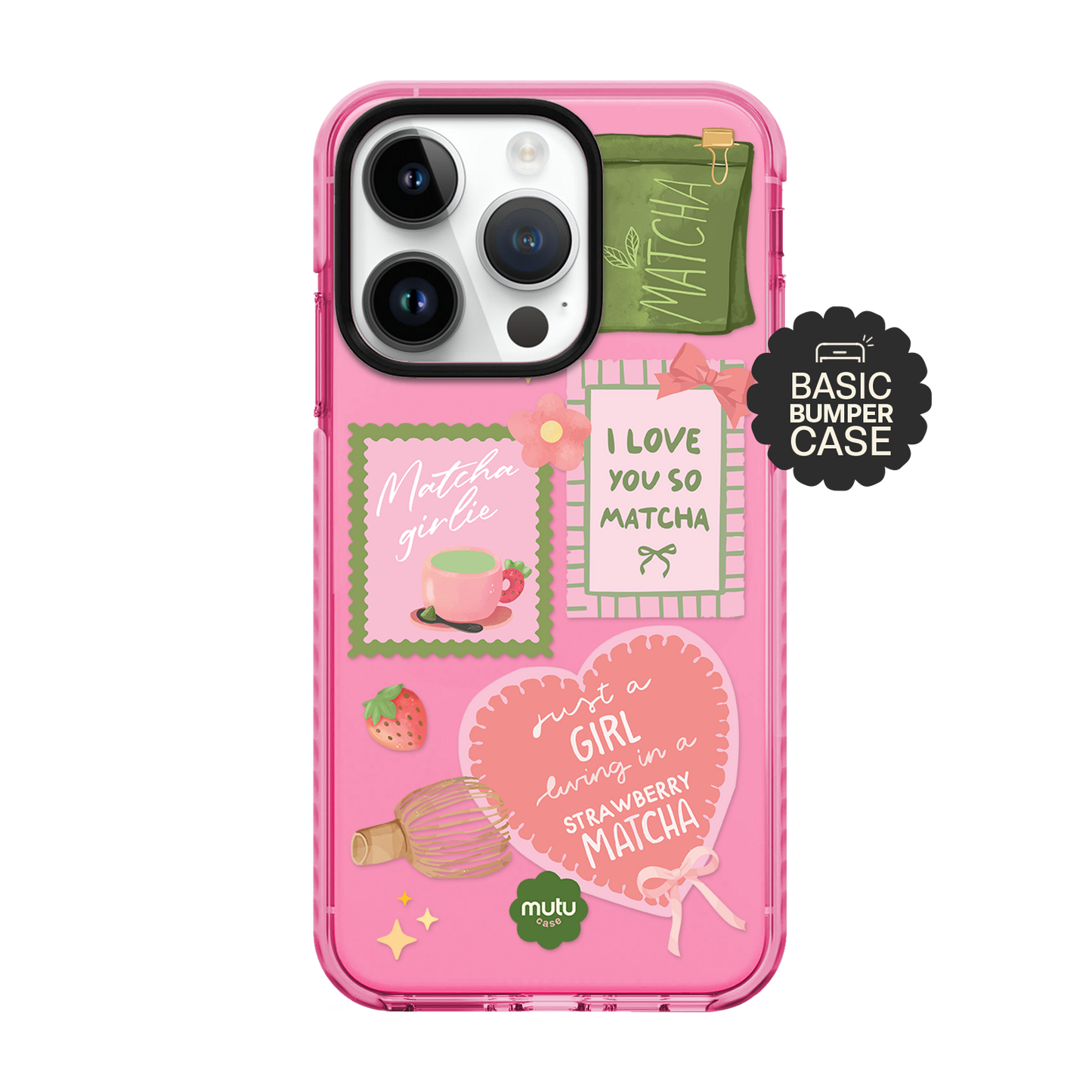 Matcha Girl Basic Case