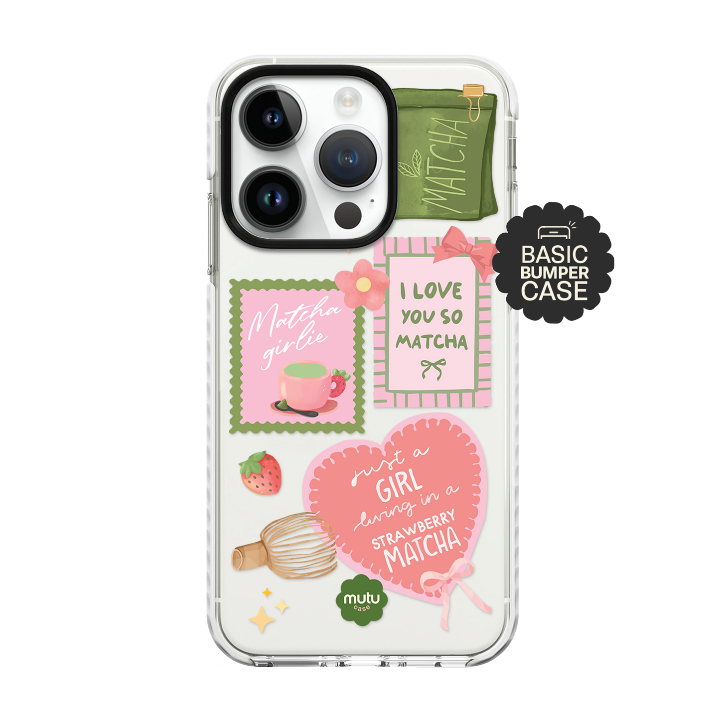 Matcha Girl Basic Case