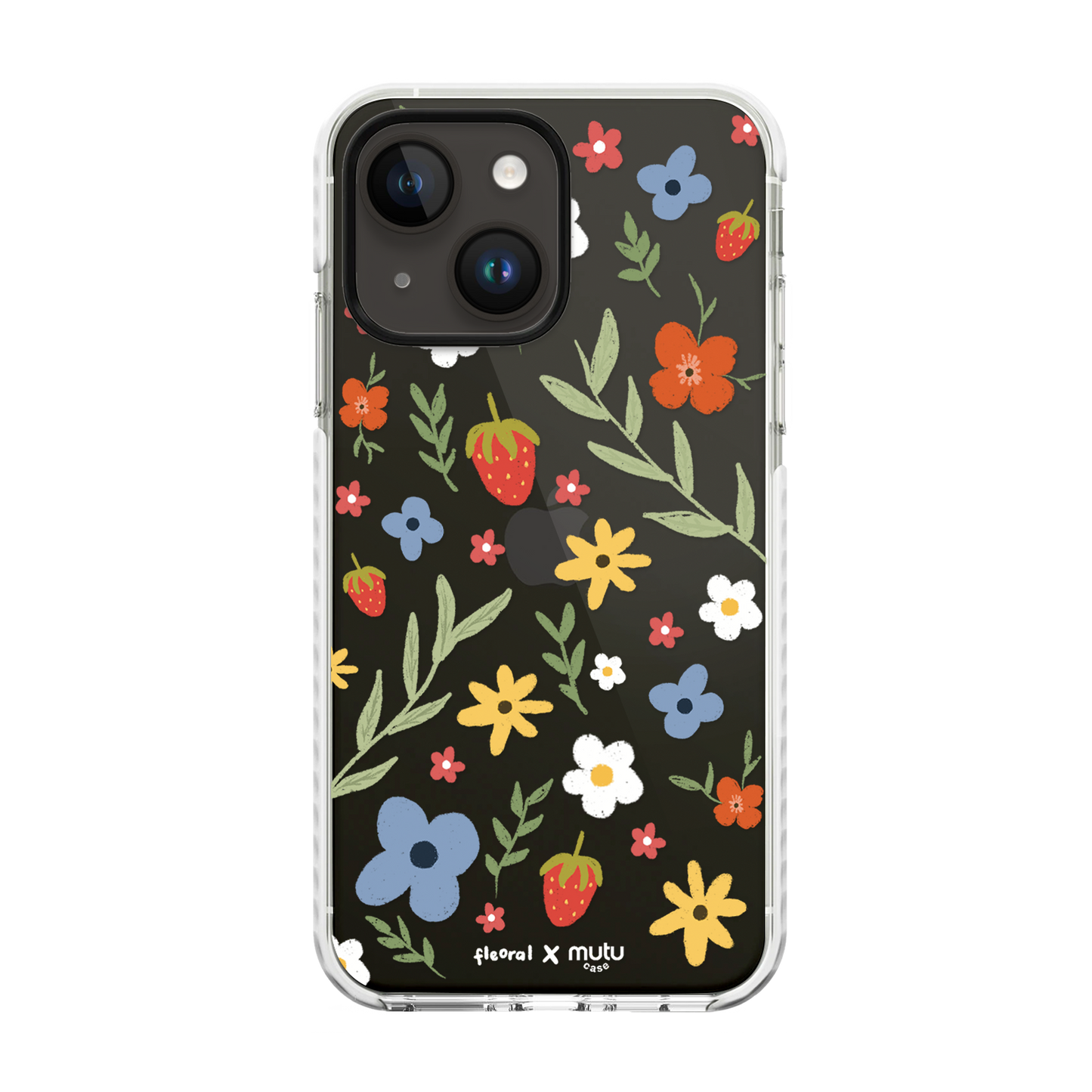 Strawberry and Flowers Basic Case