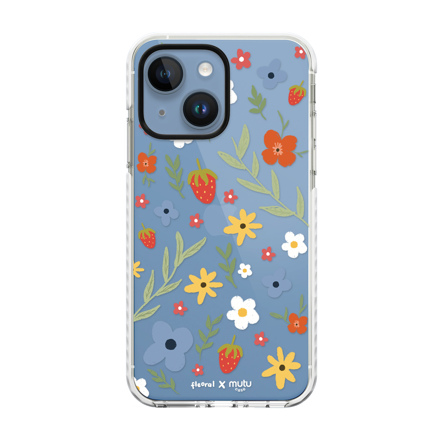 Strawberry and Flowers Basic Case